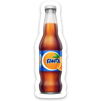 fanta light brev sticker