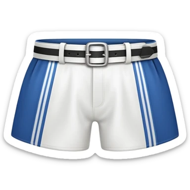 White belt 2 stripes bjj sticker