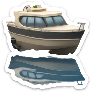 Car boat sticker