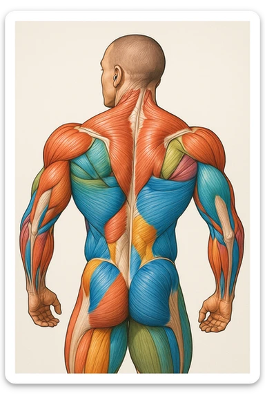 Muscoli tutti attivati e coinvolti sticker