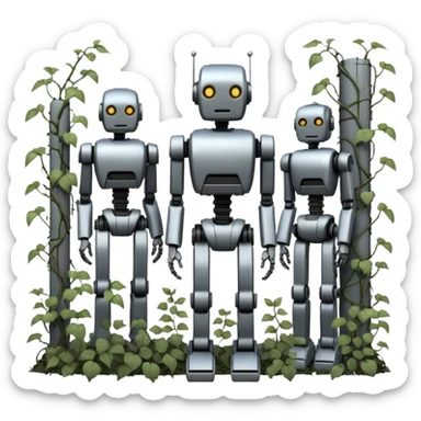 Anti artificial intelligence sticker