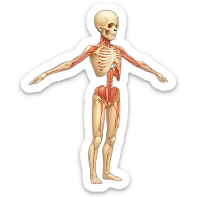 anatomy body sticker