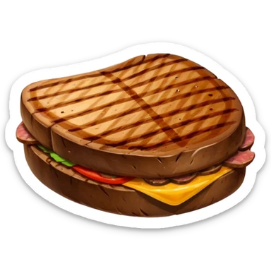 bistec de carne como el de tom y jerry sticker