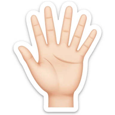 Loser Hand sign  sticker