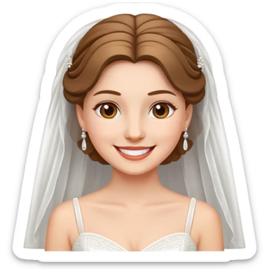 Bride sticker