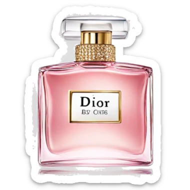 Dior parfum sticker