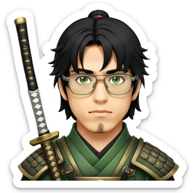 Ancient Samurai sticker