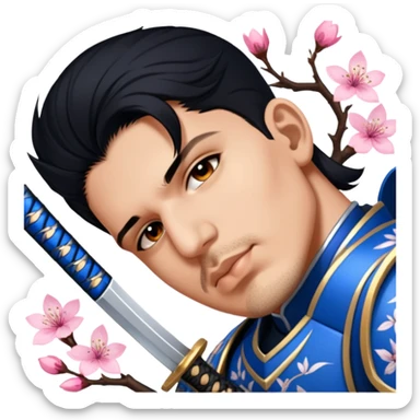 Samurai Warrior sticker
