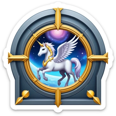 Stargate Pegasus Galaxy Atlanti sticker