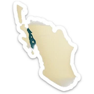 CDN en el mapa de mexico  sticker