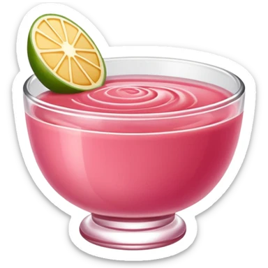 salsa rosado claro sticker