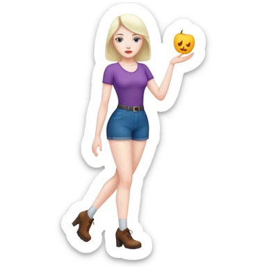 Jambes lourdes femme sticker