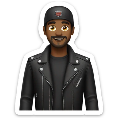 harley biker sticker