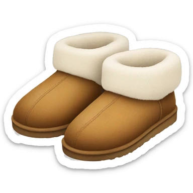 UGG slippers  sticker