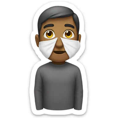 Invisible person  sticker