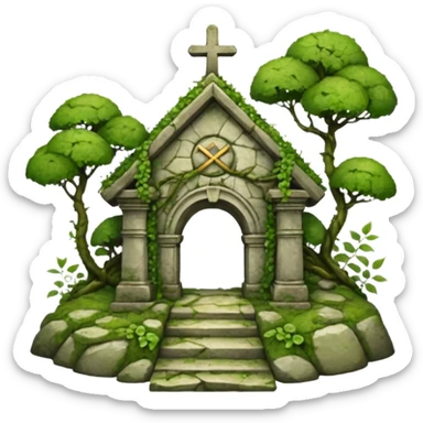 CROSSROADS SHRINE sticker