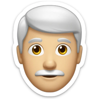 a polish man sticker