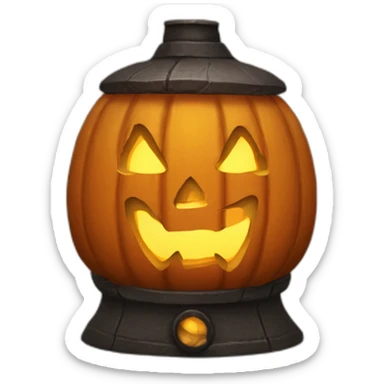 Jack-o-lanterne  sticker
