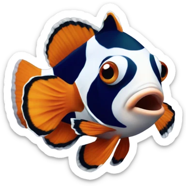 Clownfish sticker