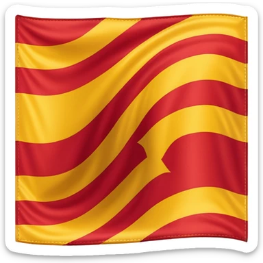 Barcelona flag sticker