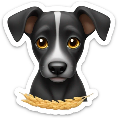 Kabla qui mange d riz sticker