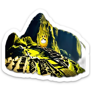 Machupichu sticker