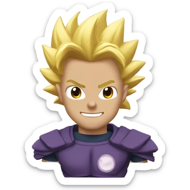 Super saiyan of love  sticker