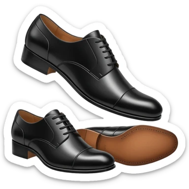 suit shoes sticker