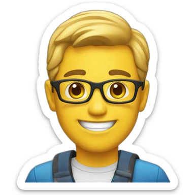 happy recruiter sticker