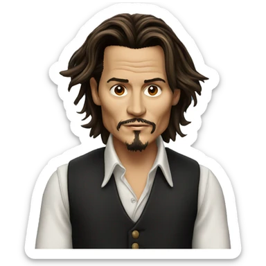 Johnny depp sticker