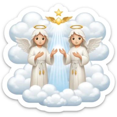 heaven illustration sticker
