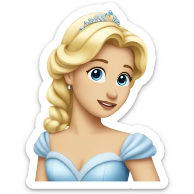 Cinderella  sticker