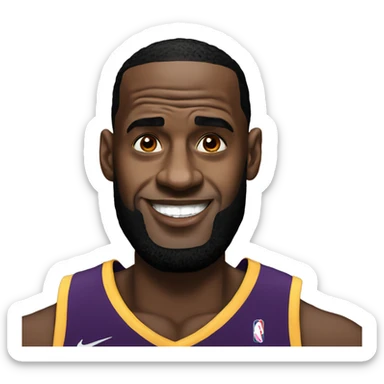 Lebron sticker