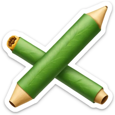 iphone emoji style joint sticker