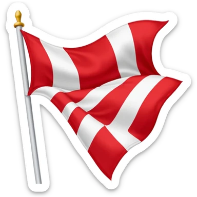 crée un drapeau savoyard sticker