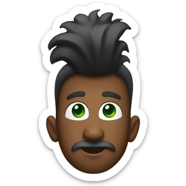 un farfadet malicieux sticker