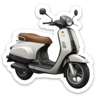 Roue arrière scooter sticker