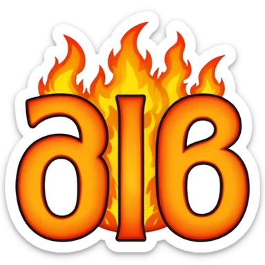 Can you make a banner that says PYRO in gothic letters, the letters should also be on fire sticker