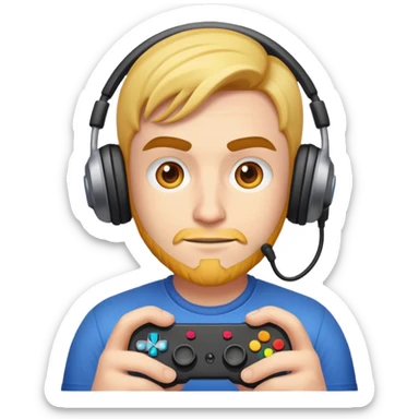 bold gamer 36 years old  sticker