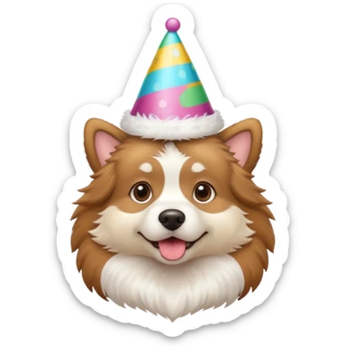 cute dog in game Party Animal sticker