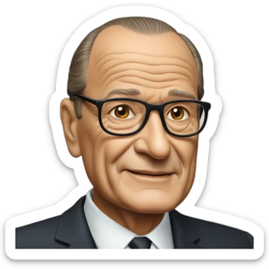 Jacques Chirac sticker