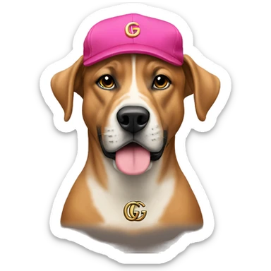 Black stafford with Gucci hat sticker