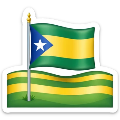 Bandeira de Rondônia sticker
