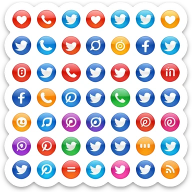Redes sociales sticker