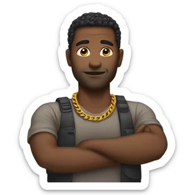 hands around your own neck emoji  sticker
