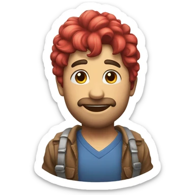 Corazon de muchos colores sticker