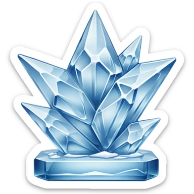 ice sculpture sticker