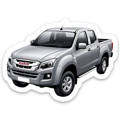 Isuzu D-MAX - Isuzu (Model Year: 2024) (Iconic colour: Grey) sticker