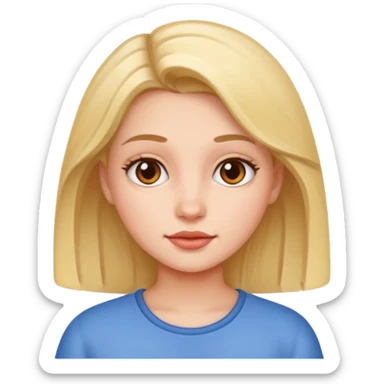 🥹🫶🏻 girl sticker