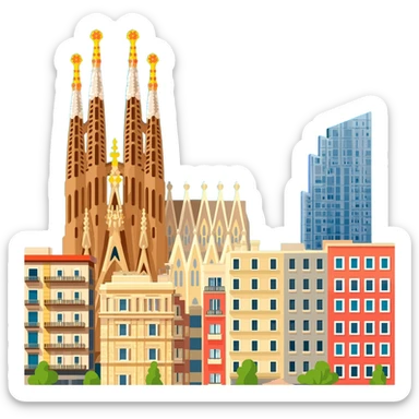 Barcelona sticker